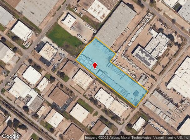  931 Metro Media Pl, Dallas, TX Parcel Map