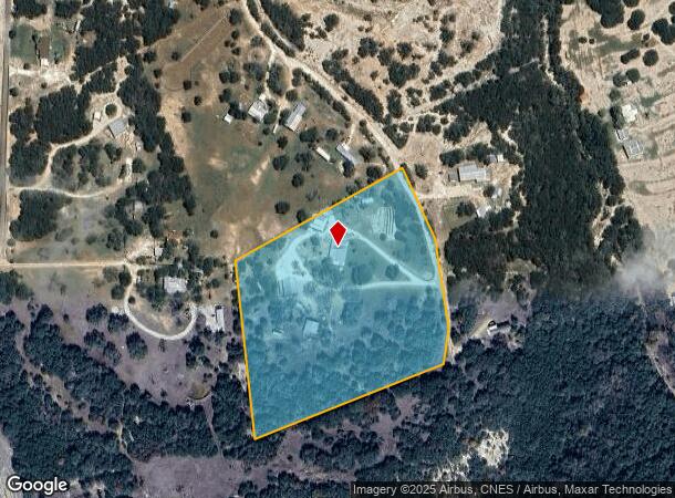  165 Mari B Dr E, Center Point, TX Parcel Map