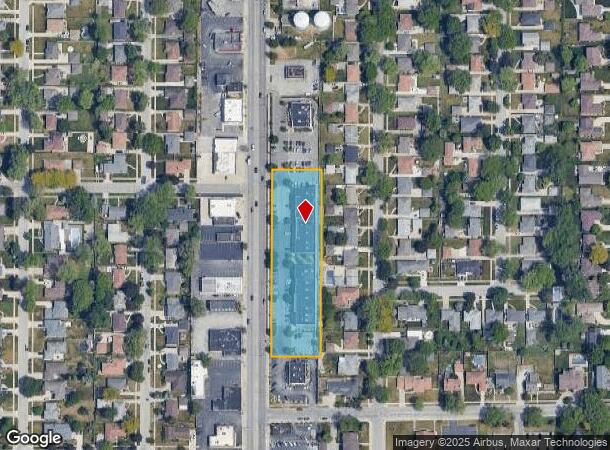  8135 Calumet Ave, Munster, IN Parcel Map