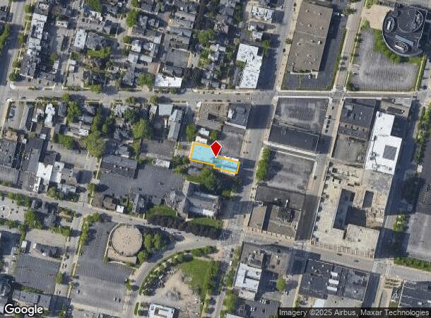  810 Main St, Buffalo, NY Parcel Map