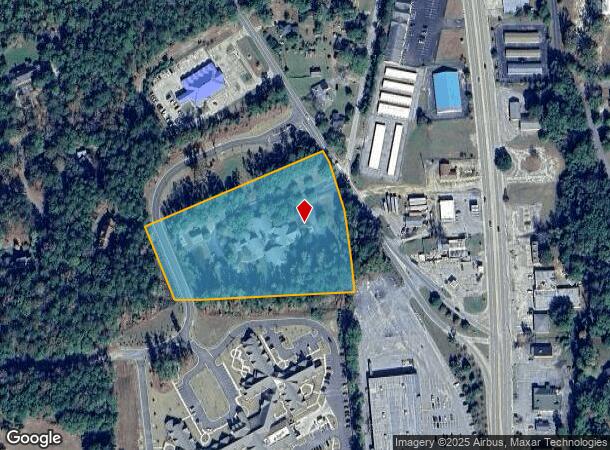 2611 Liberty Hill Rd, Camden, SC Parcel Map