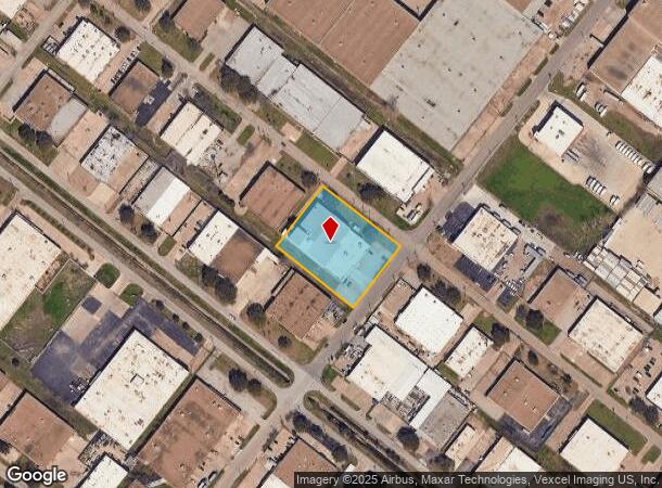 8401 Sovereign Row, Dallas, TX Parcel Map