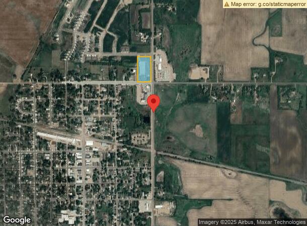  515 N Pine St E, Lennox, SD Parcel Map