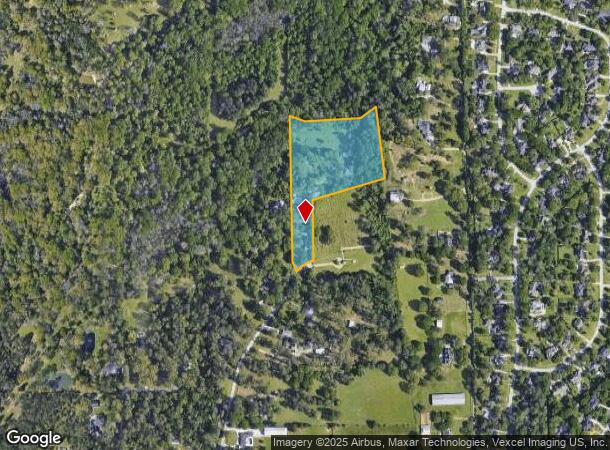  23523 Lutheran Cemetery Rd, Tomball, TX Parcel Map