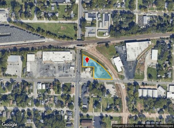  1808 N National Ave, Springfield, MO Parcel Map