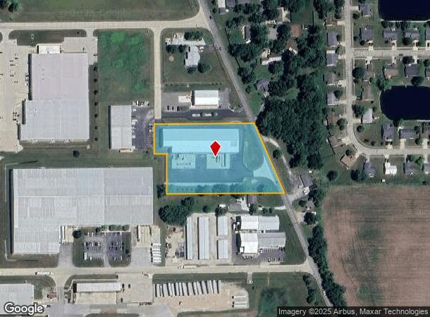  1667 N Michigan Rd, Shelbyville, IN Parcel Map