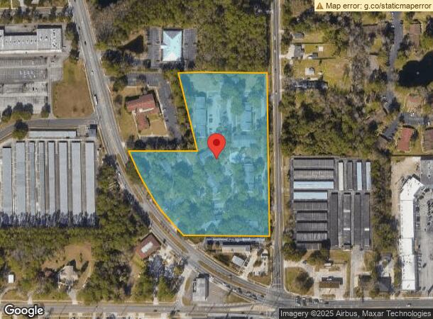  1601 Dunn Ave, Jacksonville, FL Parcel Map