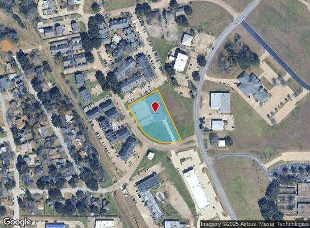 2505 Stone Hollow Dr, Brenham, TX Parcel Map