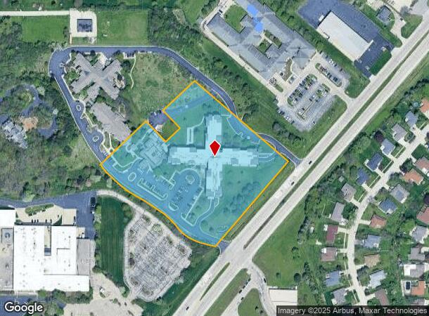 5600 Mockingbird Ln, Greendale, WI Parcel Map