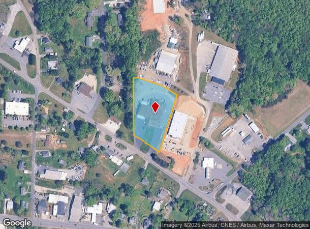 615 E 52 Byp, Pilot Mountain, NC Parcel Map