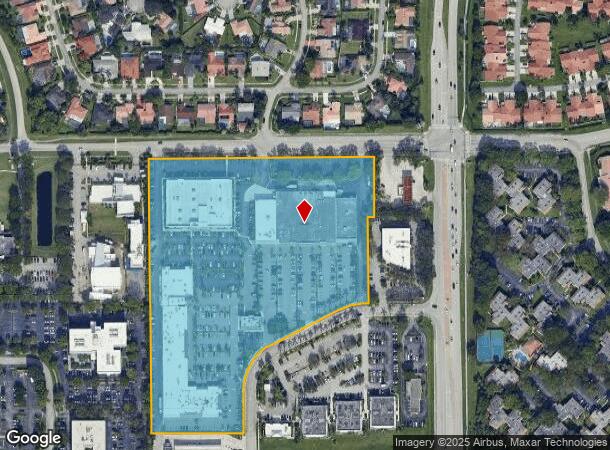 7024 Beracasa Way, Boca Raton, FL Parcel Map