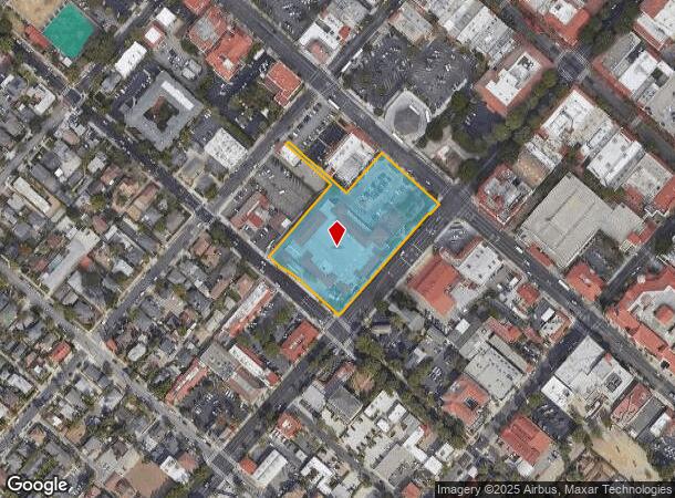  100 W Carrillo St, Santa Barbara, CA Parcel Map