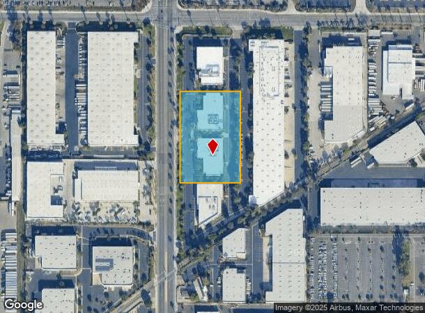  1650 Iowa Ave, Riverside, CA Parcel Map