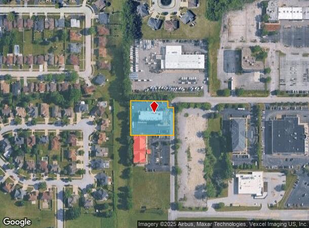 2255 W Bensley Ave, Lansing, IL Parcel Map