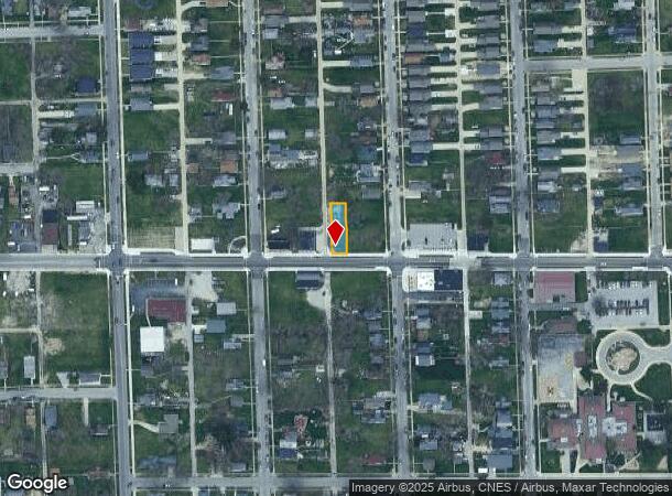  821 E Pontiac St, Fort Wayne, IN Parcel Map