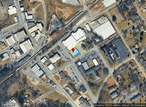  218 Larkin St, Cornelia, GA Parcel Map