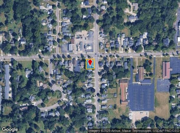 805 W Maumee St, Adrian, MI Parcel Map