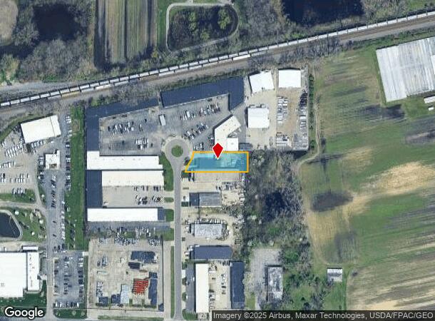  803 Warehouse Rd, Toledo, OH Parcel Map