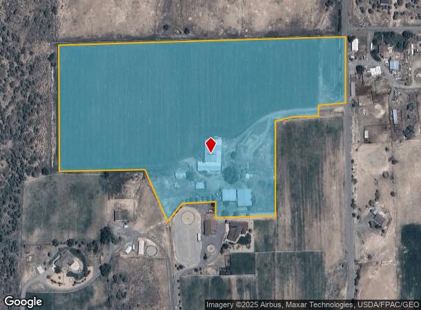 15689 2525 Rd, Cedaredge, CO Parcel Map