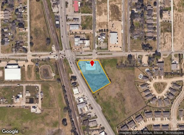  2601 S Main St, Pearland, TX Parcel Map