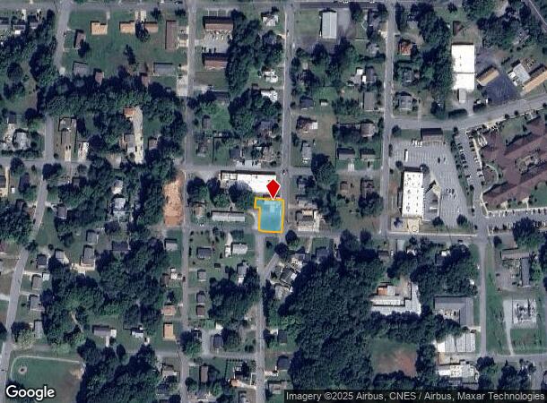  602 Washington St, Graham, NC Parcel Map