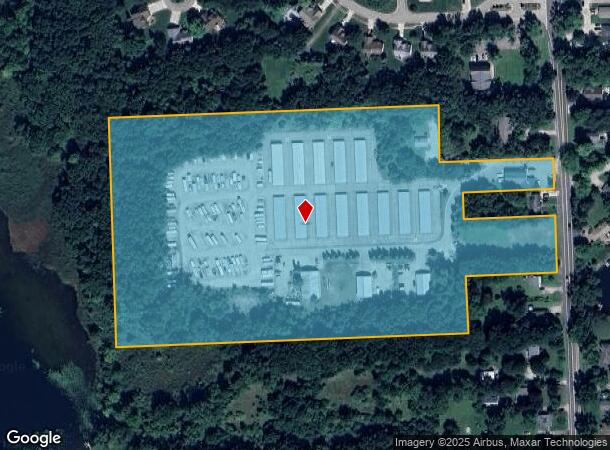 1925 N Duck Lake Rd, Highland, MI Parcel Map