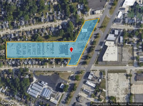  24211 Gratiot Ave, Eastpointe, MI Parcel Map