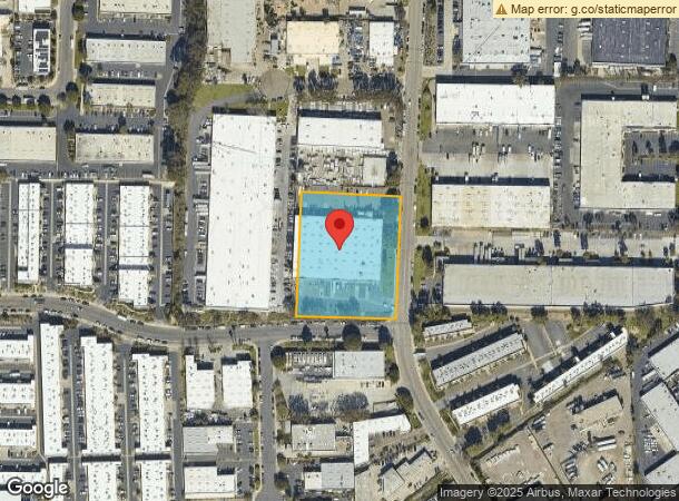  9340 Dowdy Dr, San Diego, CA Parcel Map