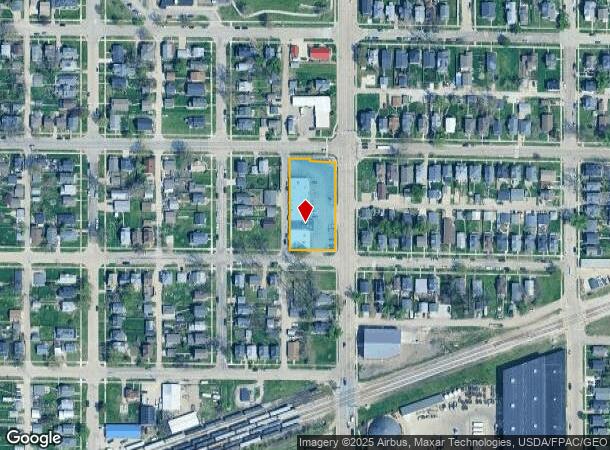 820 6Th St Sw, Cedar Rapids, IA Parcel Map