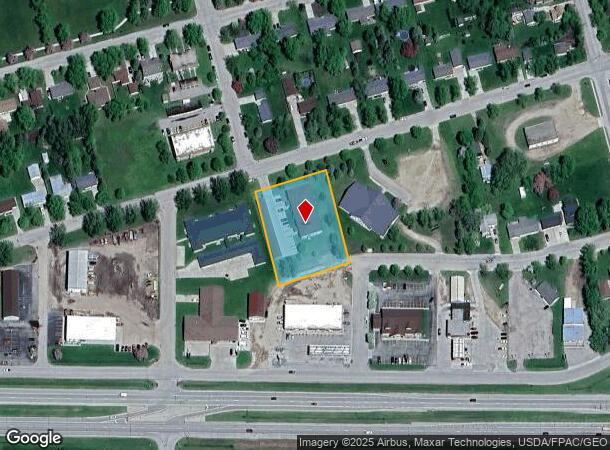 1039 Main St, Hawley, MN Parcel Map