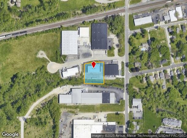  7235 Progress St, Holland, OH Parcel Map