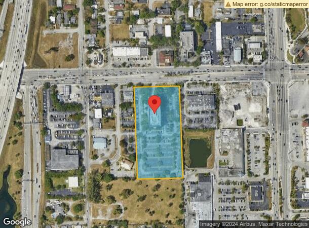  6100 Hollywood Blvd, Hollywood, FL Parcel Map