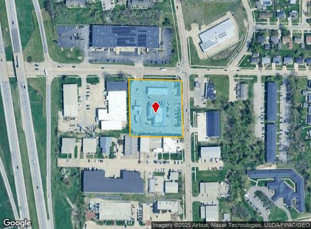 251 33Rd Ave Sw, Cedar Rapids, IA Parcel Map