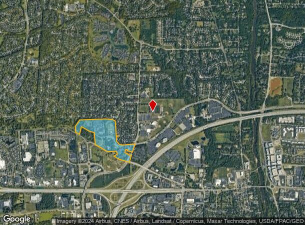  6665 Coffman Rd, Dublin, OH Parcel Map