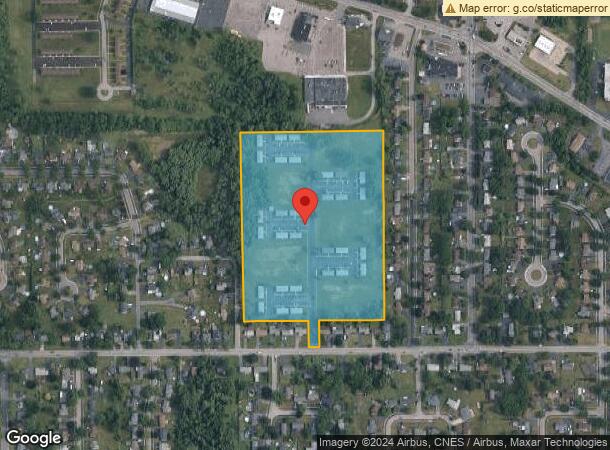  2900 Lyell Rd, Rochester, NY Parcel Map