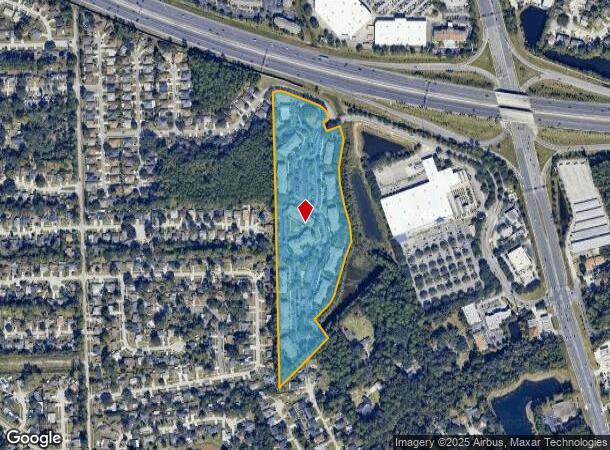  3900 Oldfield Crossing Dr, Jacksonville, FL Parcel Map