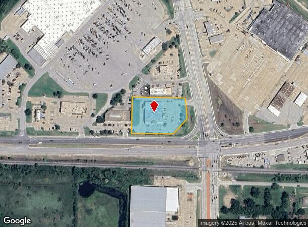  1870 W Moore Ave, Terrell, TX Parcel Map