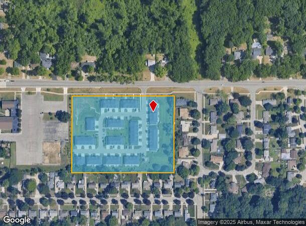 1300 3 Mile Rd Ne, Grand Rapids, MI Parcel Map