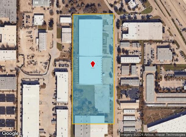  500 Industrial Blvd, Grapevine, TX Parcel Map