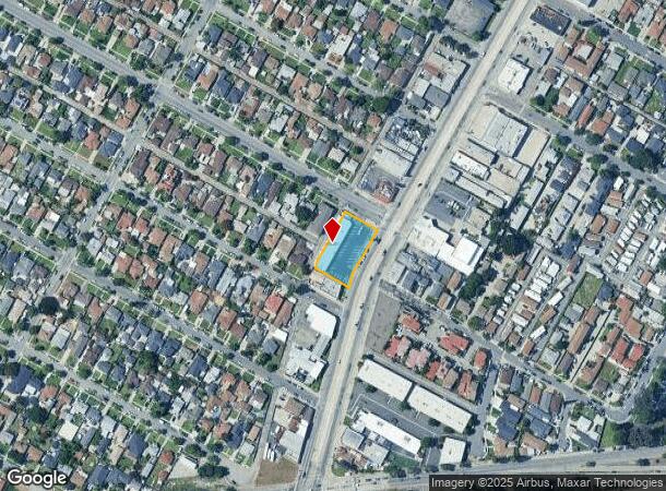 13307 Paramount Blvd, South Gate, CA Parcel Map