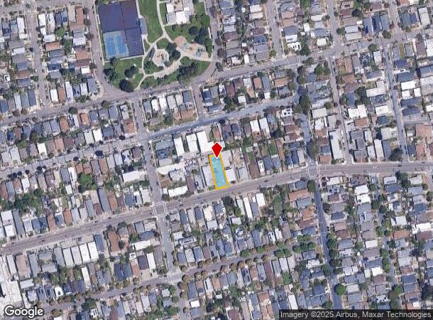  1321 Ashby Ave, Berkeley, CA Parcel Map