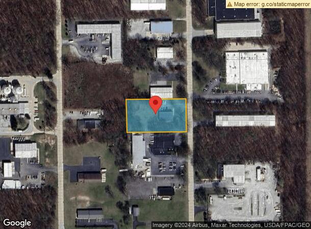  1726 Commerce Rd, Holland, OH Parcel Map