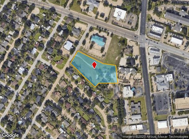 1401 Bristol St, Bryan, TX Parcel Map
