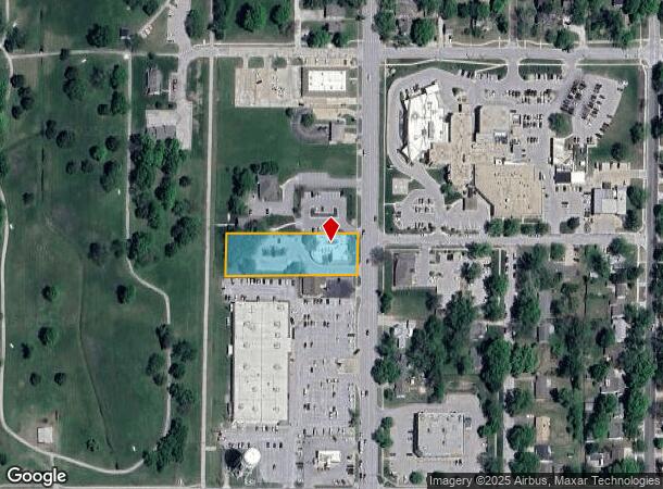  1402 S Main St, Ottawa, KS Parcel Map
