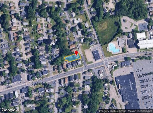  3 Brookline St, Worcester, MA Parcel Map