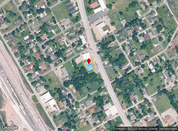  1507 N Kaufman St, Ennis, TX Parcel Map