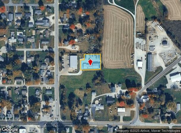  115 N Chestnut St, Monrovia, IN Parcel Map