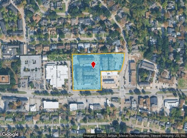  7655 Bellfort St, Houston, TX Parcel Map