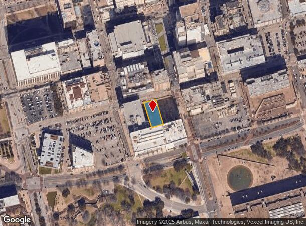  1314 Wood St, Dallas, TX Parcel Map
