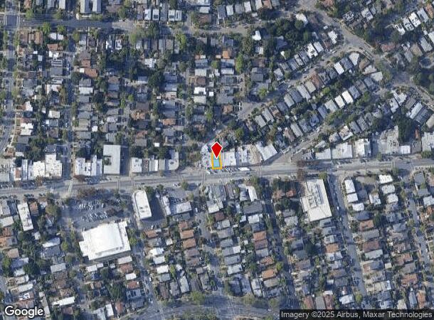 1573 Solano Ave, Berkeley, CA Parcel Map